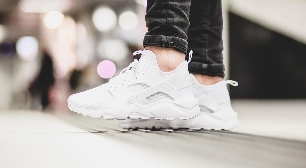 新品 大人気 NIKE  AIR HUARACHE BR ALL WHITE Nike Air Huarache Run Ultra Br 